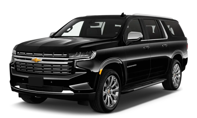 Black 2025 Chevrolet Suburban luxury SUV