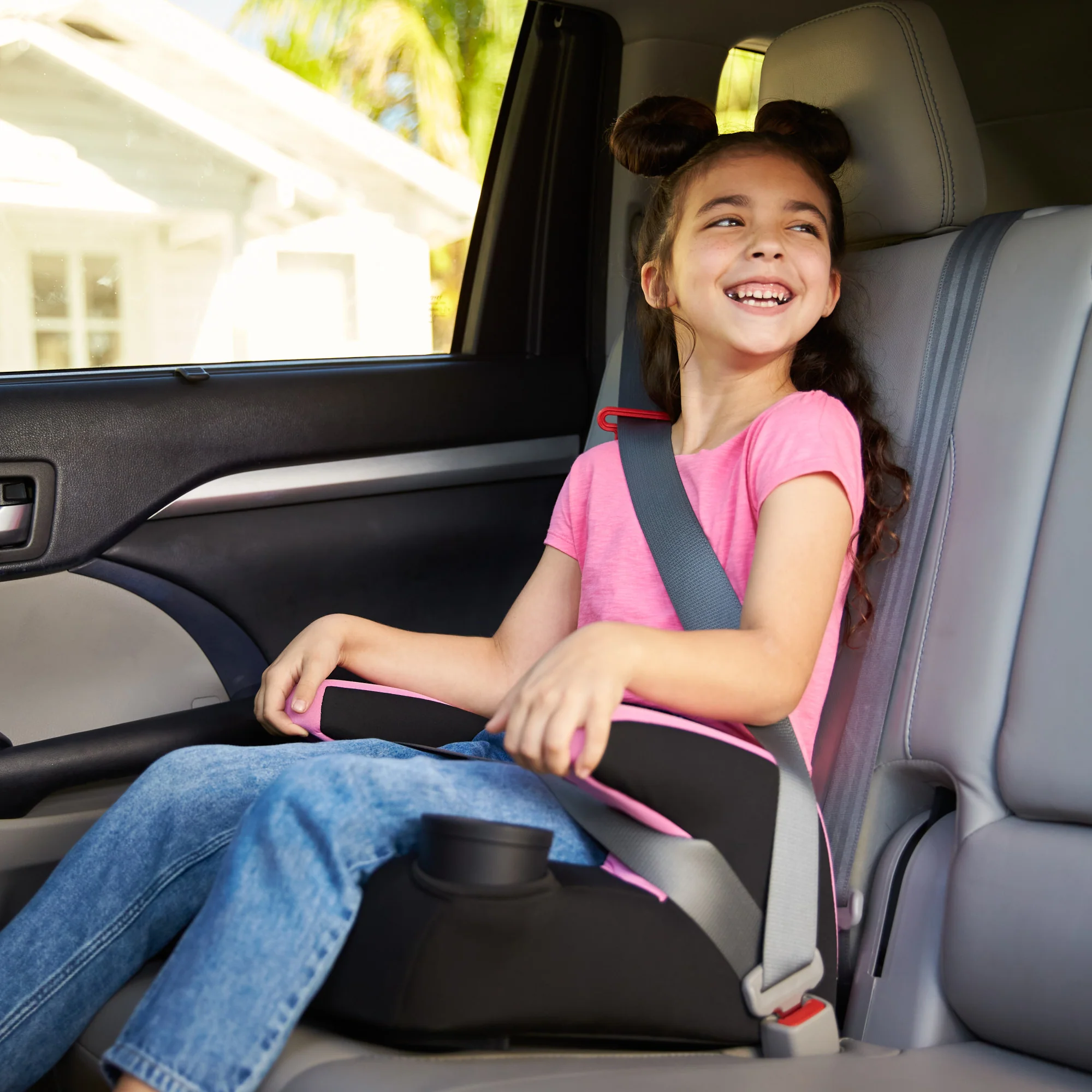 Family enjoying vacation travel